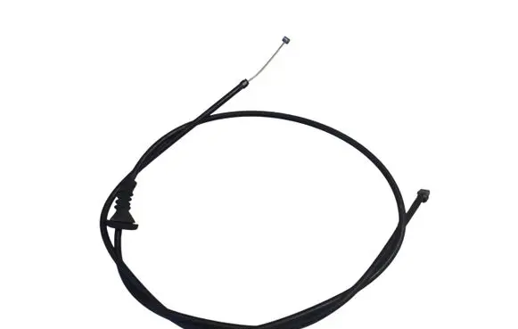 BMW 5 F10 F11 Engine bonnet/hood lock release cable 7255801