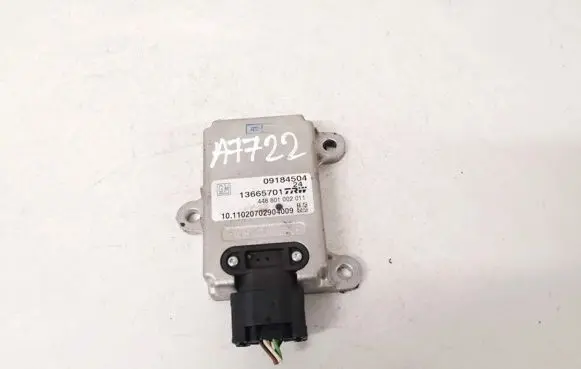 Opel Signum ESP acceleration yaw rate sensor 09184504 13665701
