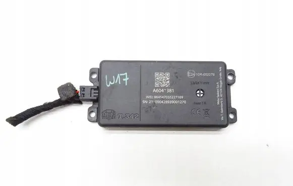 Audi A4 S4 B5 8D GPS navigation control unit/module A6041381