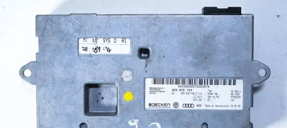 Audi A6 S6 C6 4F MMI control unit 4E0035729