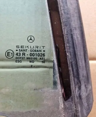 Mercedes-Benz CLK A209 C209 Rear side window 43R001026