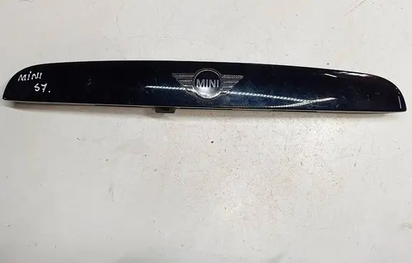 Mini Cooper F57 Trunk door license plate light bar 7489756S7 7489756