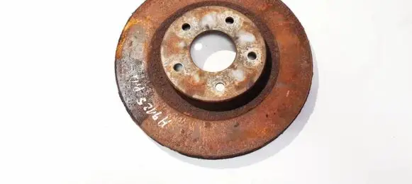 Nissan Qashqai Front brake disc ventiliuojamas