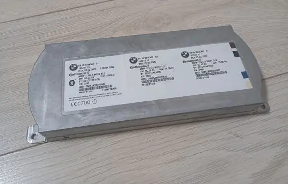 BMW X6 E71 Bluetooth control unit module 9216365