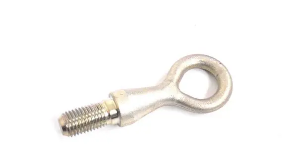Towing hook eye