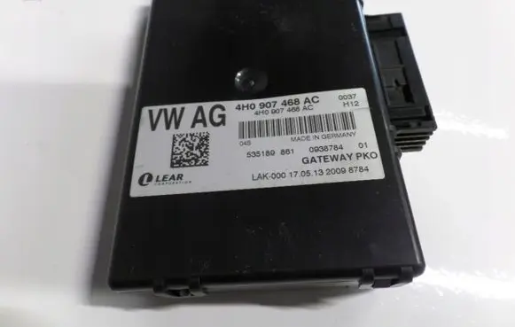 Audi A8 S8 D4 4H Gateway control module 4H0907468AC