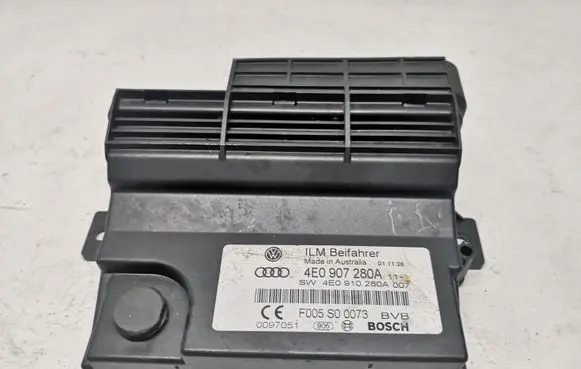 Audi A8 S8 D3 4E Other control units/modules 4E0907280A
