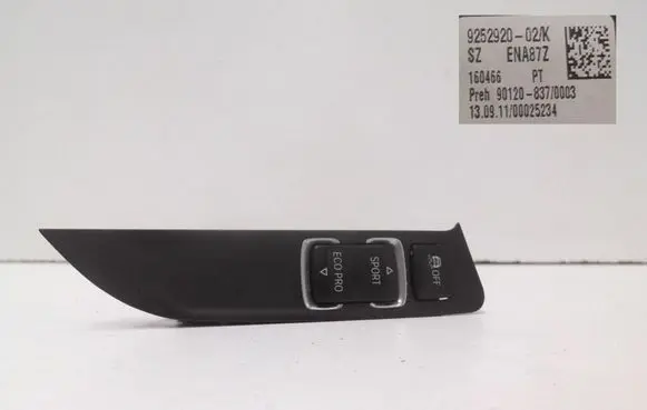 BMW 1 F20 F21 Suspension ride height/mode switch 92539200