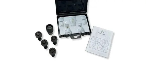Mercedes-Benz A W177 Anti-theft wheel nuts and lock A0019901607 49702