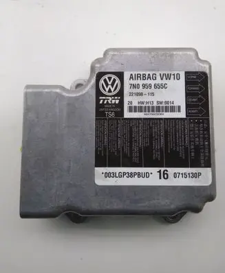 Volkswagen Sharan Airbag control unit/module 7N0959655C