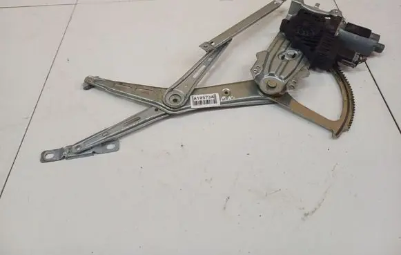 Sliding door window regulator with motor