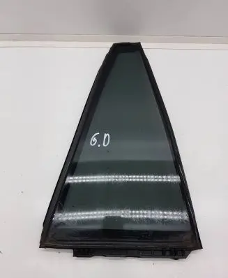 Rear vent window glass