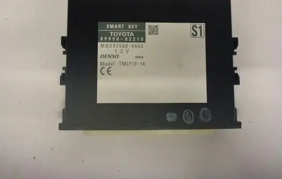 Toyota Auris E180 Keyless (KESSY) go control unit/module 