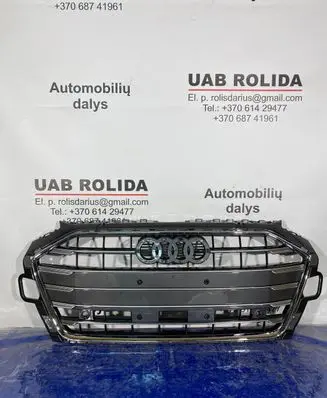 Audi A4 S4 B9 8W Front bumper upper radiator grill