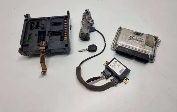 Volkswagen Sharan Engine ECU kit and lock set 0281011822 038906019NA 1039S06269
