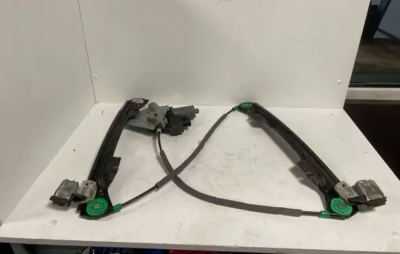 Jaguar X-Type Front door window regulator with motor 0130821947