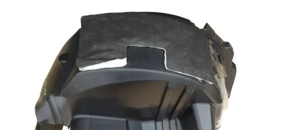 Fiat 500E Rear arch fender liner splash guards 52139491