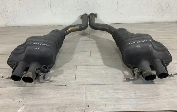 Bentley Continental Rear muffler/silencer tail pipe 