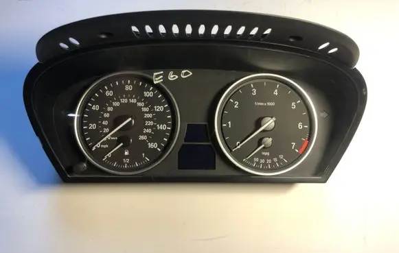 BMW 5 E60 E61 Speedometer (instrument cluster) 9153749 62119153749 6965359