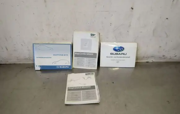 Subaru Impreza III Owners service history hand book 