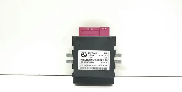 BMW 5 E60 E61 Fuel injection pump control unit/module 7229173 16147229173