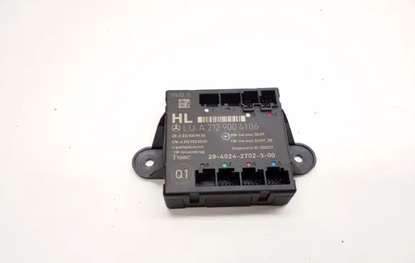 Mercedes-Benz E W212 Door control unit/module A2129004106