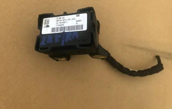 Opel Zafira B ESP acceleration yaw rate sensor 13208665