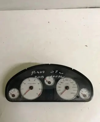 Peugeot 407 Speedometer (instrument cluster) A2C53106013 9658138480 871401