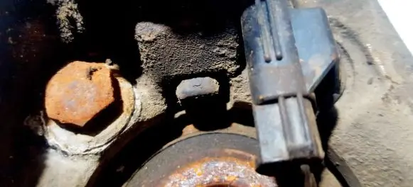 ABS brake wheel speed sensor