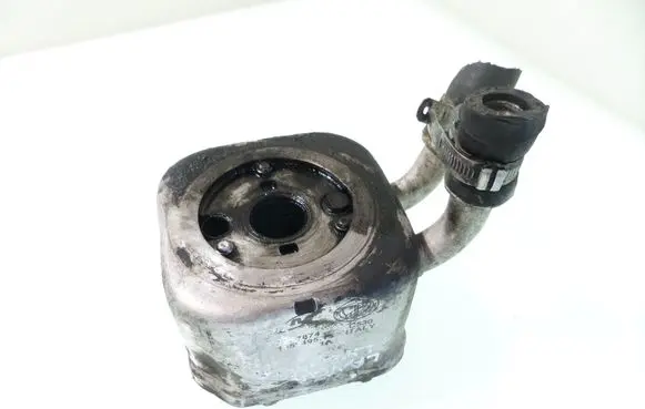 Oil filter mounting bracket