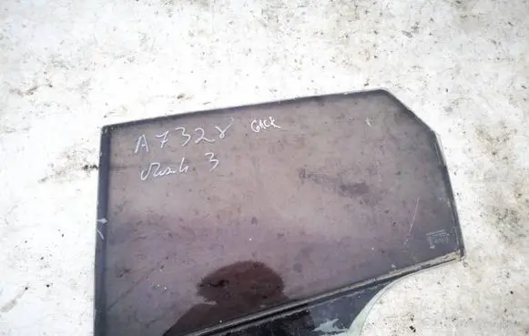 Mazda 3 I Rear door window glass as2