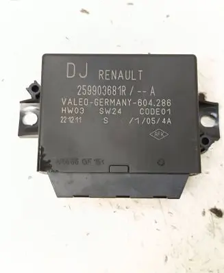 Renault Megane III Parking PDC control unit/module 259903681R