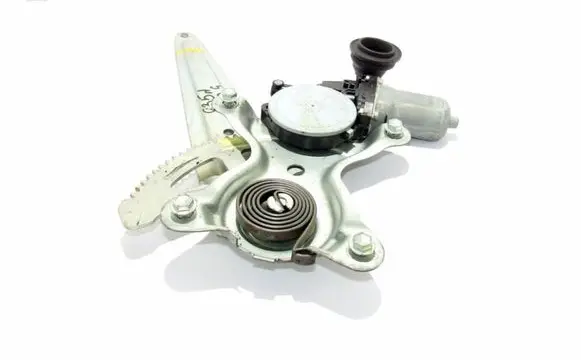 Rear window lifting mechanism without motor