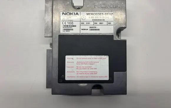 Mercedes-Benz C W203 Phone control unit/module A2038207026 0600259