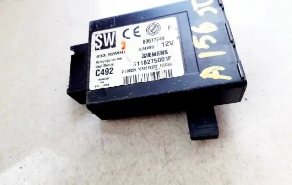 Alfa Romeo 156 Other control units/modules 60677249 S118275001F