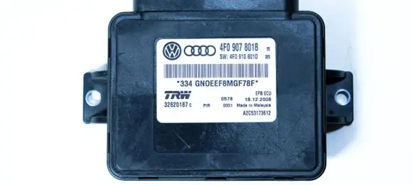 Audi A6 S6 C6 4F Hand brake control module 4F0907801B