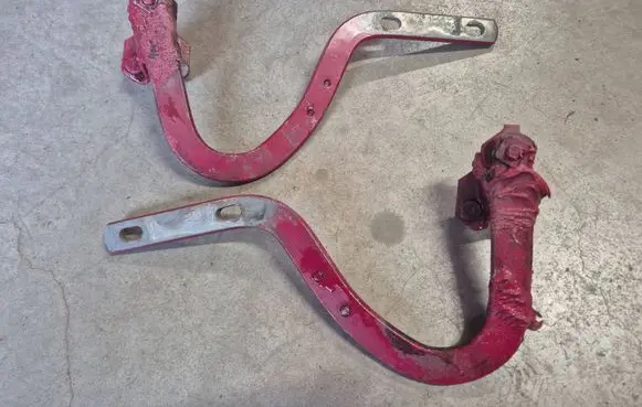 Volkswagen Golf II Engine bonnet/hood hinges 191823643 161823301 161823302