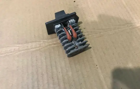 Hyundai XG Heater blower motor/fan resistor