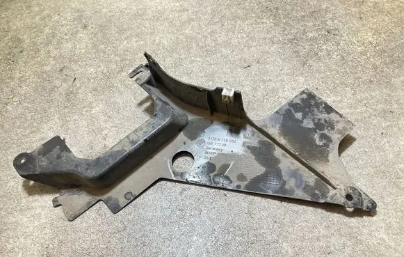 BMW iX3 Rear door wind deflector 51758738052 15677210