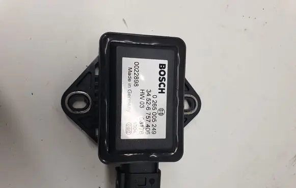 BMW 7 E65 E66 ESP acceleration yaw rate sensor 0265005249