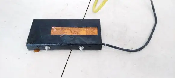 Front door airbag