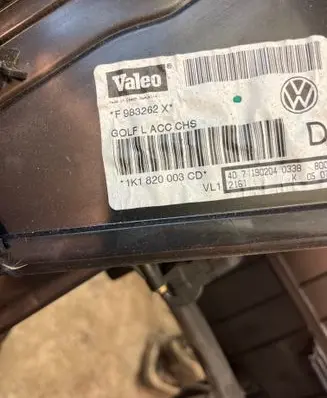 Volkswagen Golf V Interior heater climate box assembly 1K1820003CD F983262X