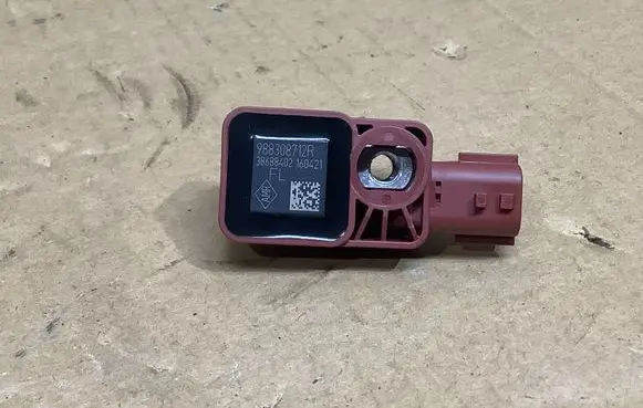 Airbag deployment crash/impact sensor