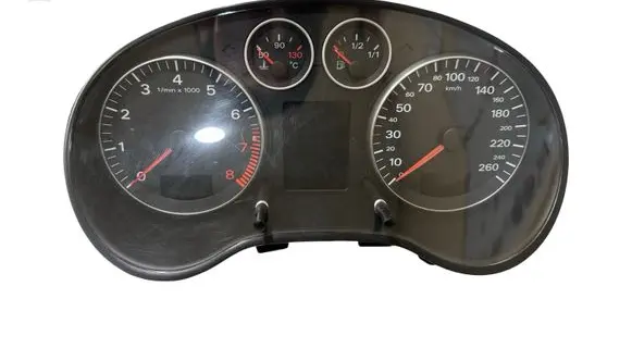 Audi A3 S3 8P Speedometer (instrument cluster) 8P0920930 D0604201235 110080297019