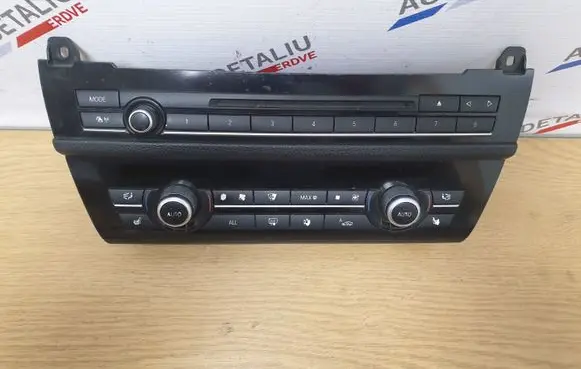 BMW 5 F10 F11 Climate control unit 9241238