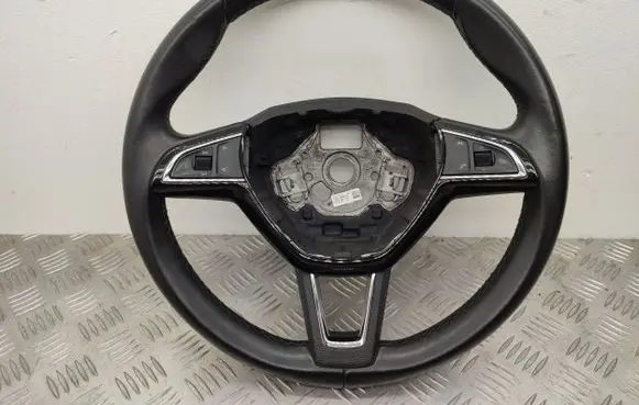 Skoda Octavia Mk3 (5E) Steering wheel 5E0419685A 3V0419091L