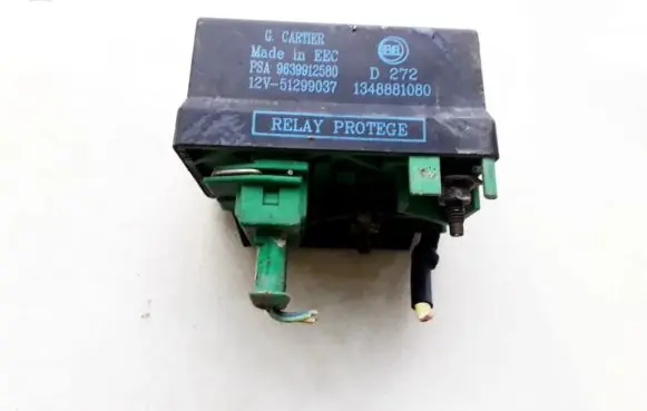 Fiat Ulysse Glow plug pre-heat relay 9639912580 51299037