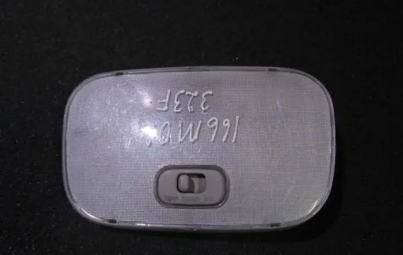 Mazda 323 F Rear seat light b25d51310