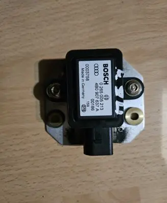 Audi A4 S4 B6 8E 8H ESP acceleration yaw rate sensor 4B0907637A