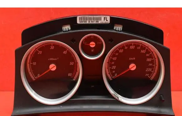 Opel Zafira B Speedometer (instrument cluster) 13267520